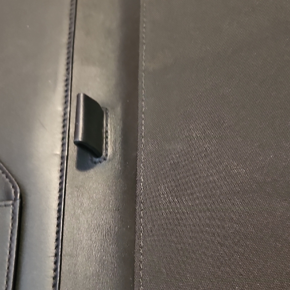 Coach Black Leather Document Folio - image 10